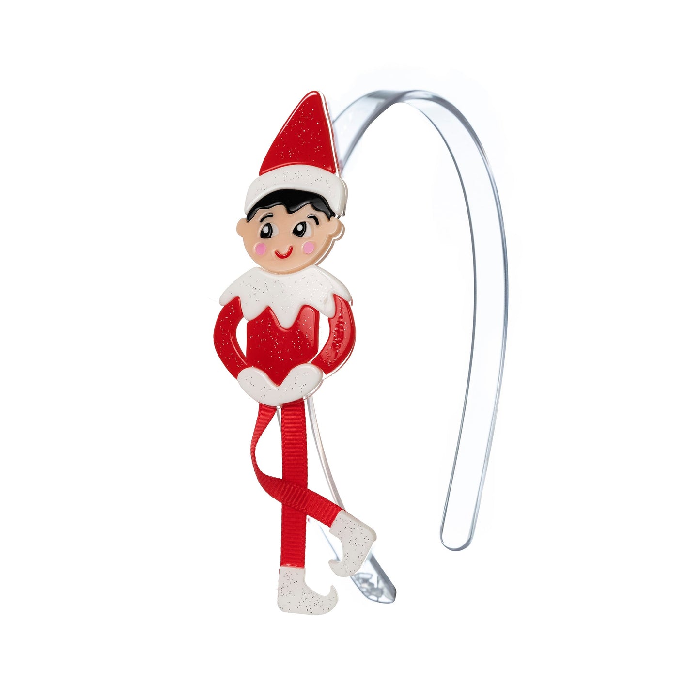 Acrylic Headband - Christmas Elf