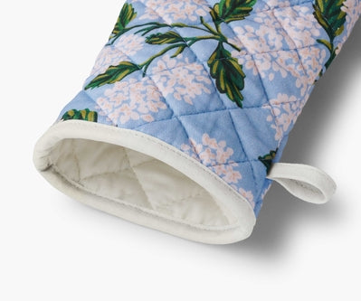 Hydrangea Oven Mitt