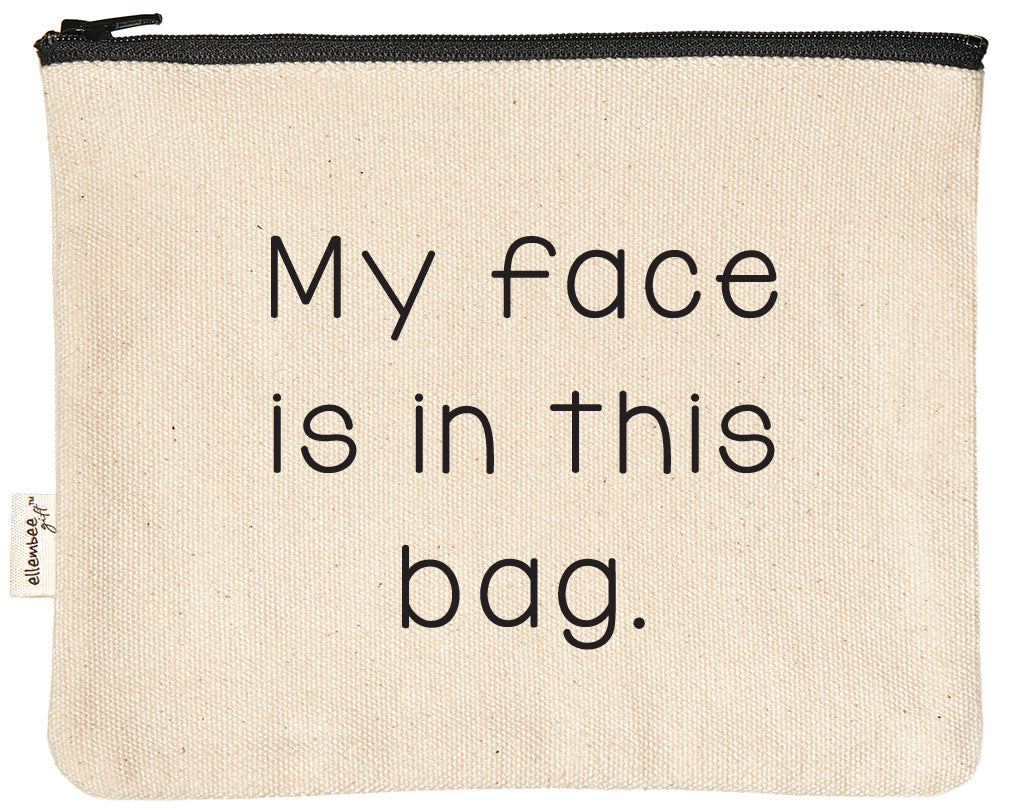 Zipper Pouch - My Face