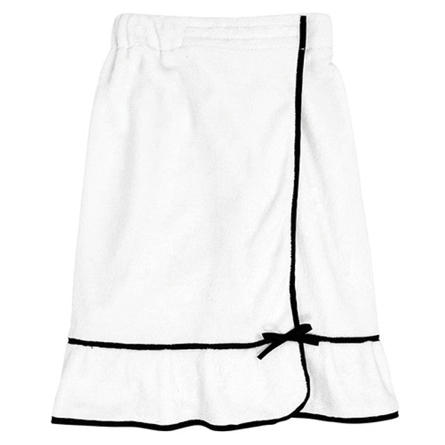 Spa Wrap | Warm White & Black Trim