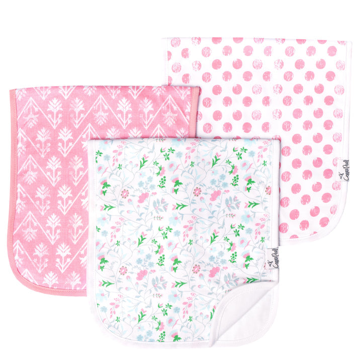 Burp Cloth Set - Claire