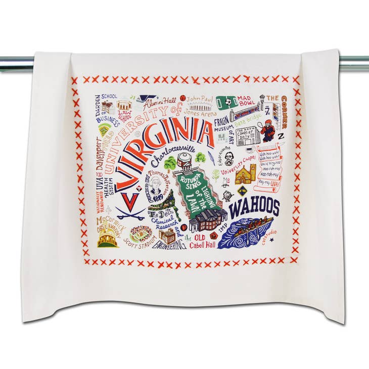Virginia, University of Collegiate Dish Towel