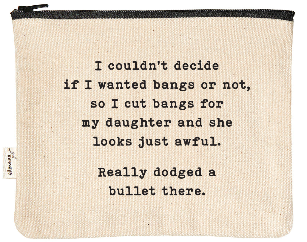 Zipper Pouch - Bangs