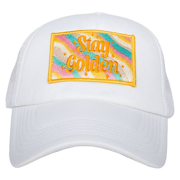 Trucker Hat - Stay Golden Trucker Hat