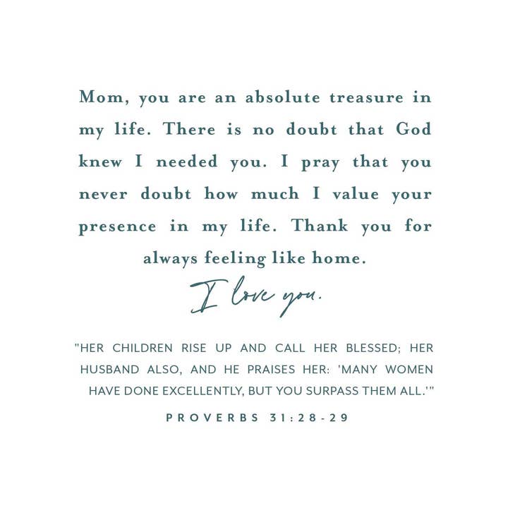 Mother Enclosure Card