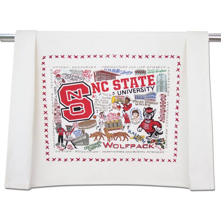 North Carolina State University Collegiate Dish Towel