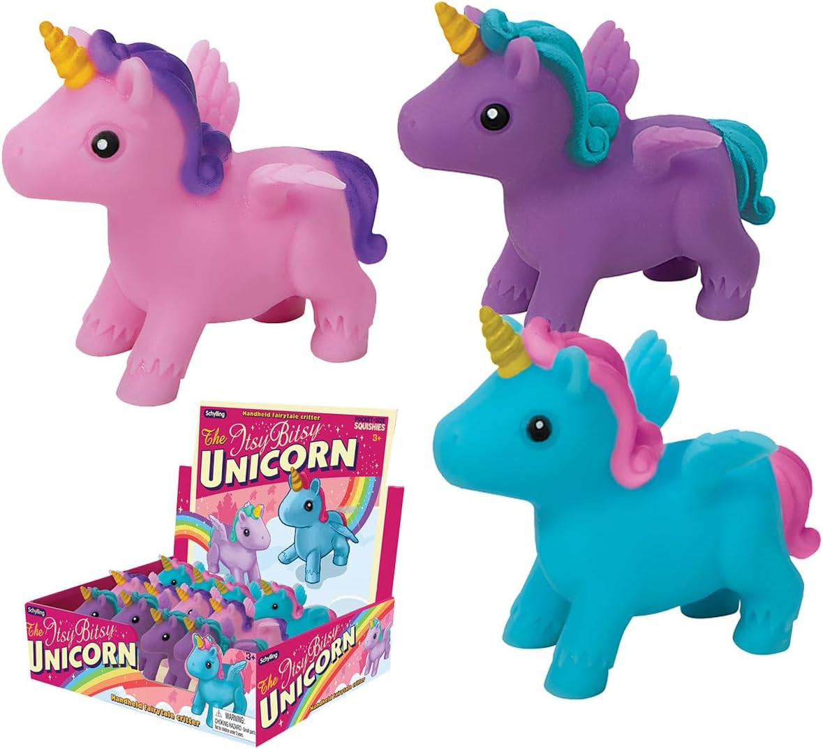 Itty Bitsy Unicorn Squeezable
