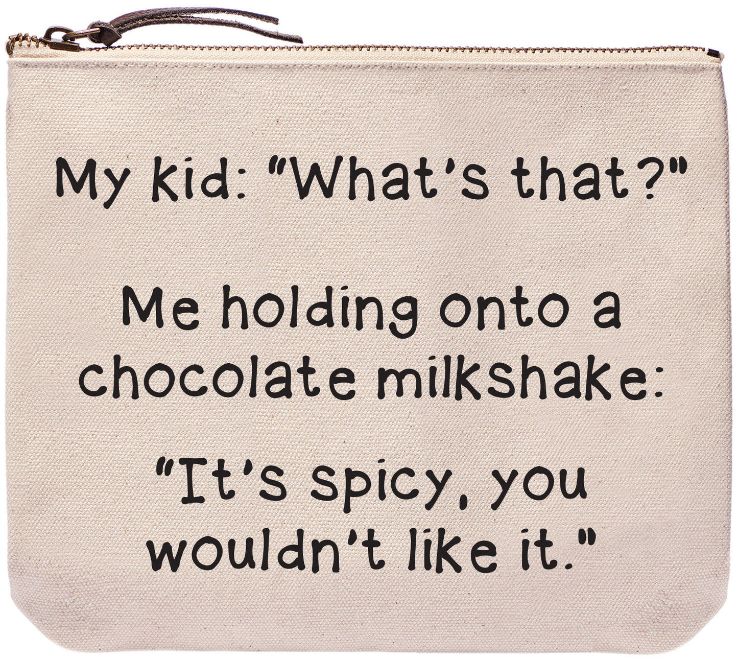 Zipper Pouch - Spicy Milkshake