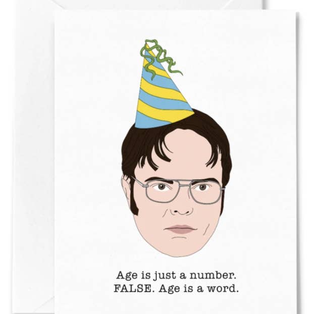 Office Dwight Birthday Card