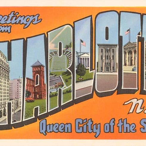 Greetings from Charlotte - Postcard