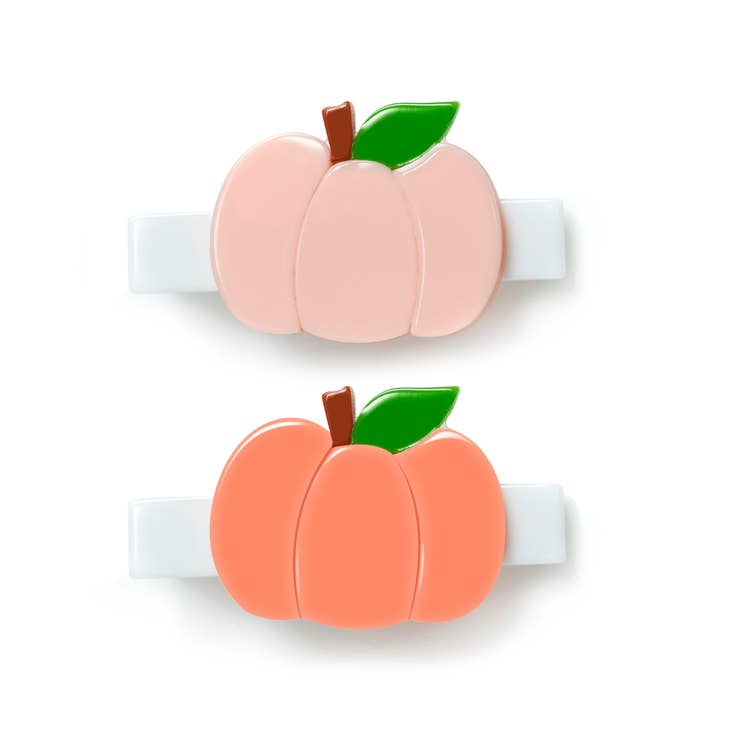 Alligator Clip - Pumpkins Orange