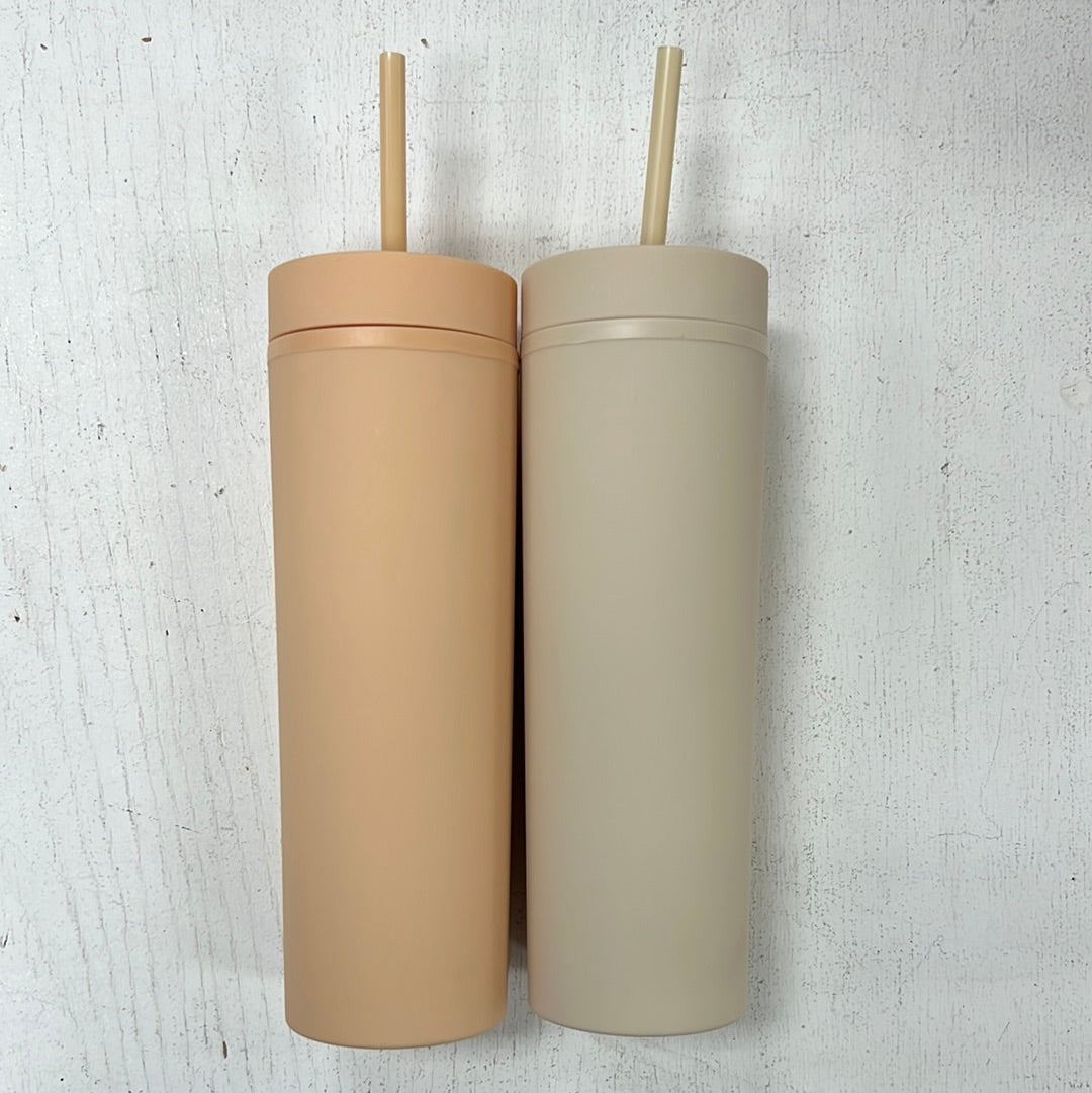 Skinny Matte Tumbler