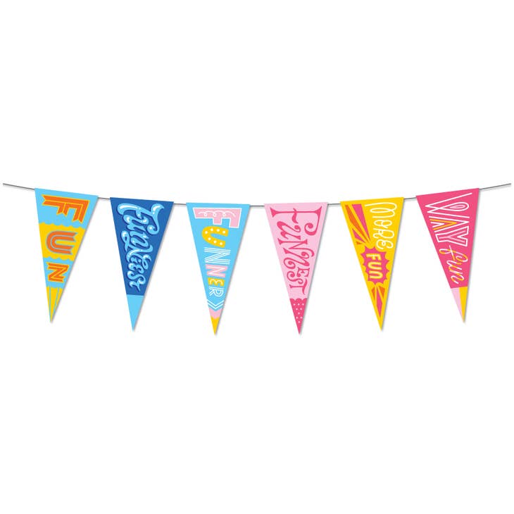 Way Fun (Mini Pennant Banner)