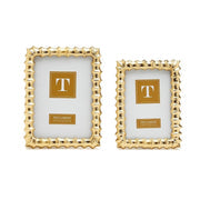 Gold Wave Photo Frame