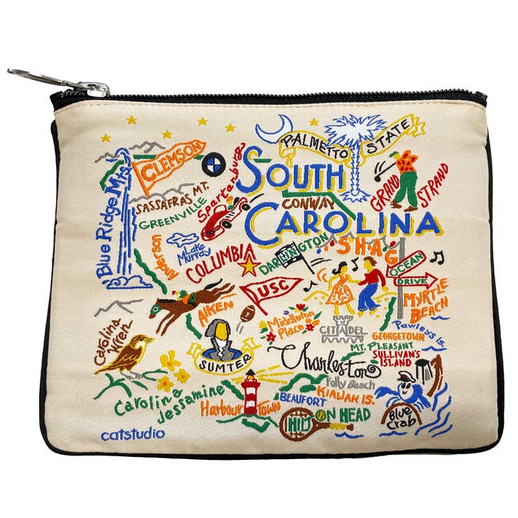 South Carolina Zip Pouch