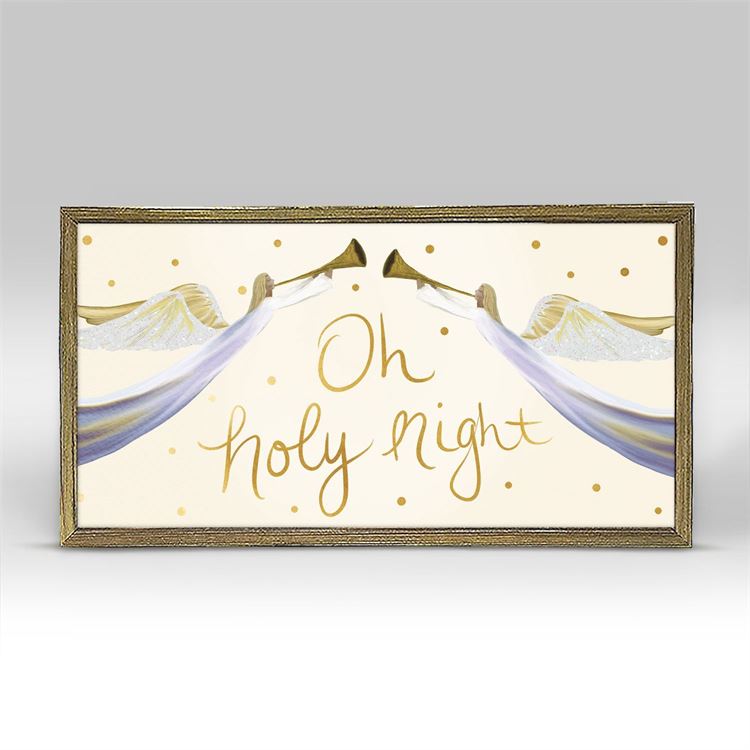 Holy Angels, Embellished Mini Framed Canvas