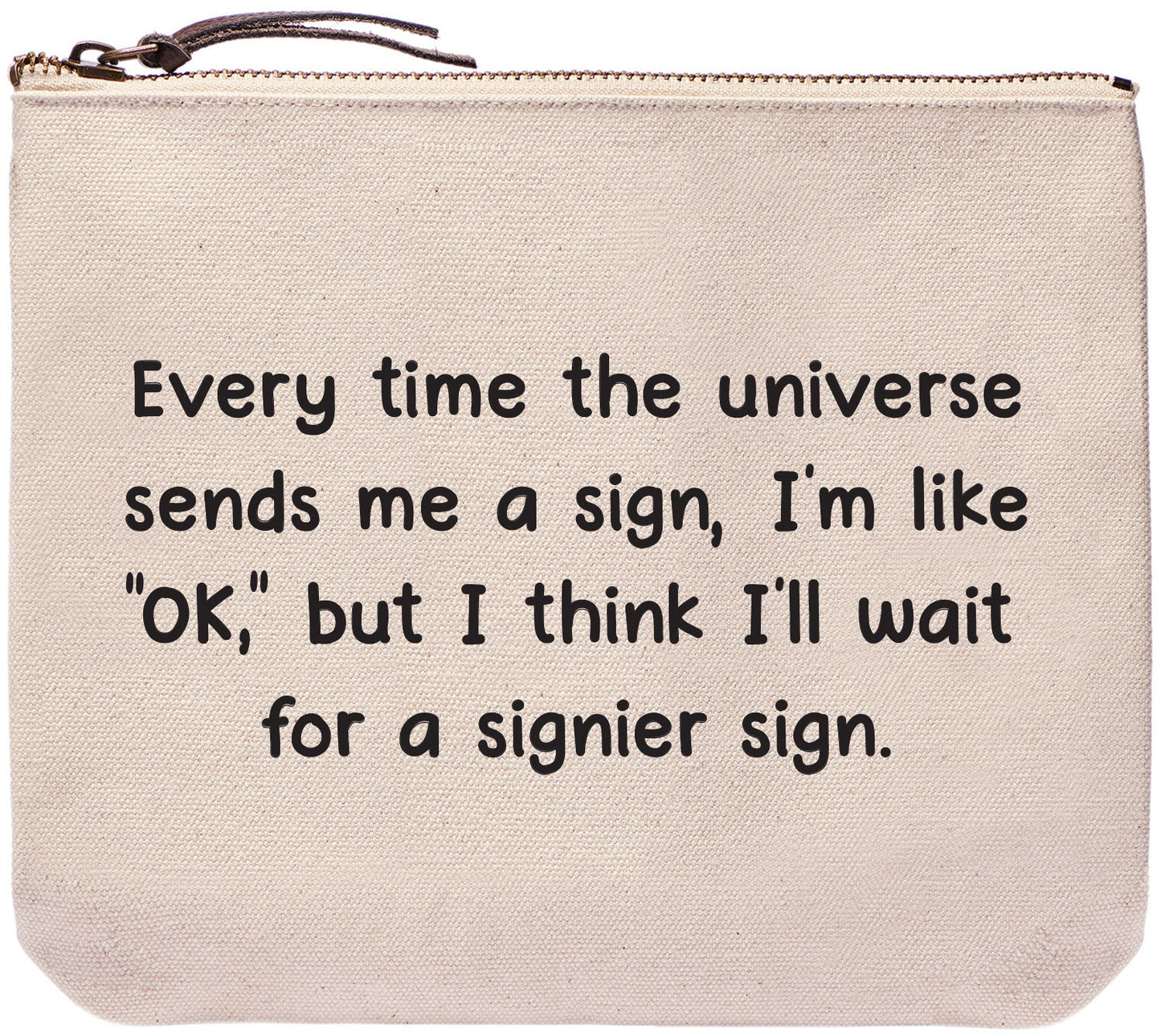 Zipper Pouch - Signier Sign