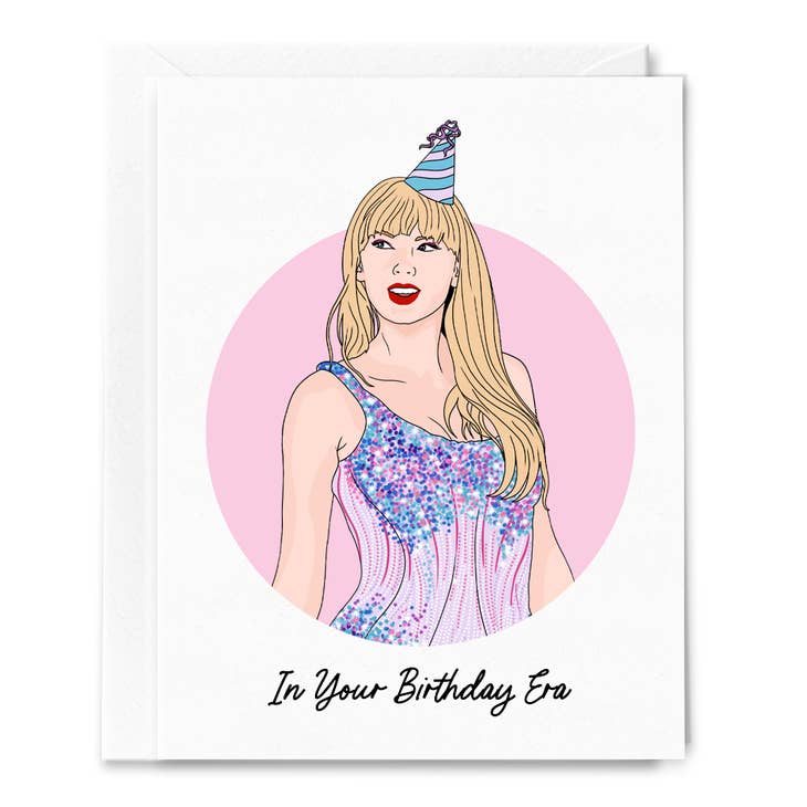 Taylor Swift Birthday Era Card