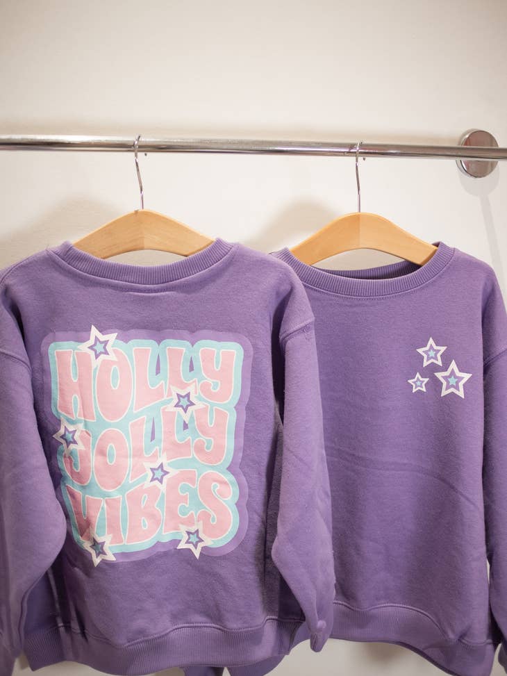 XOXO Kids | Holly Jolly Vibes Sweatshirt