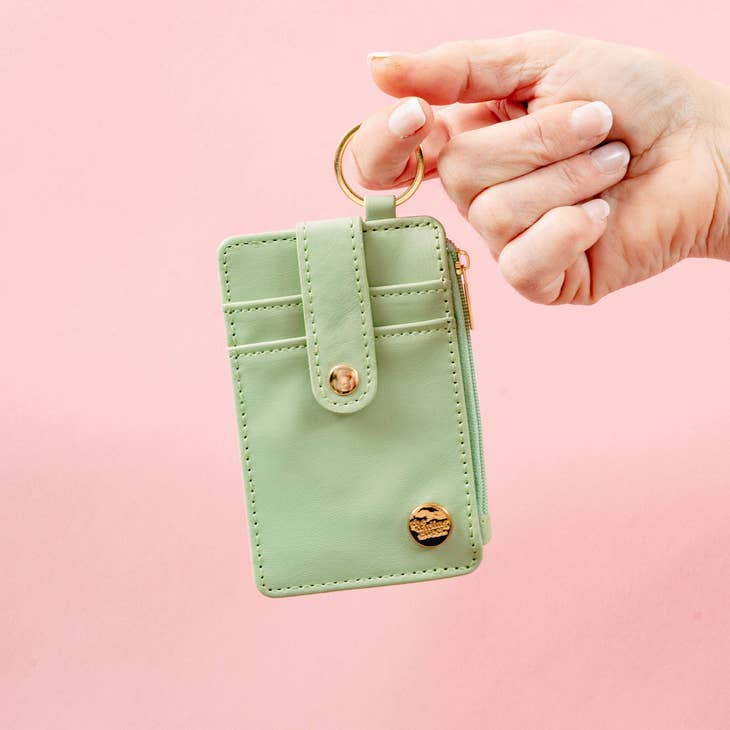 Keychain Wallet - Light Green