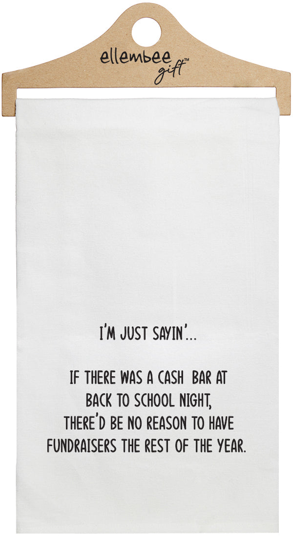 Kitchen Tea Towel - Cash Bar