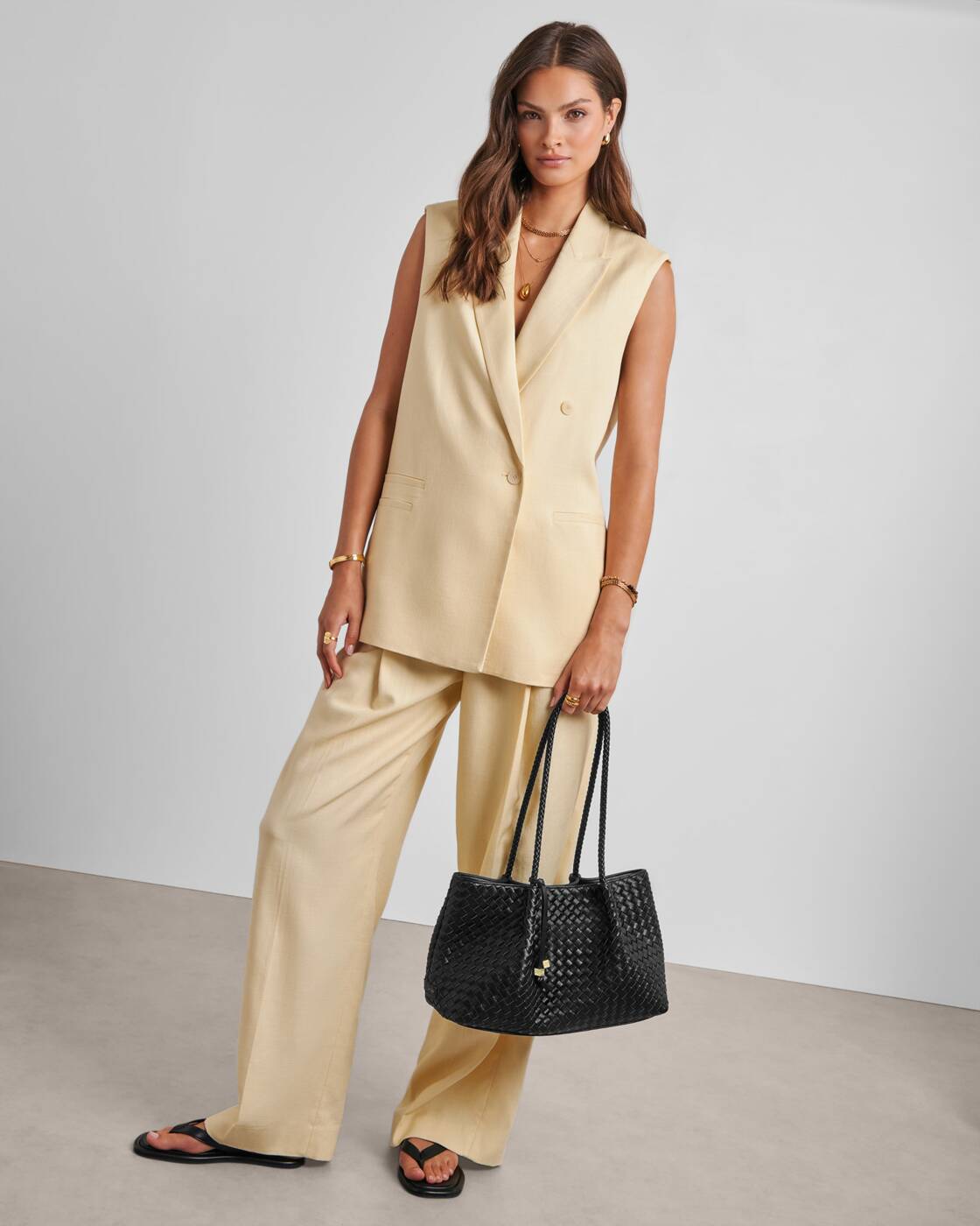 Nova Small Shoulder Tote | Black