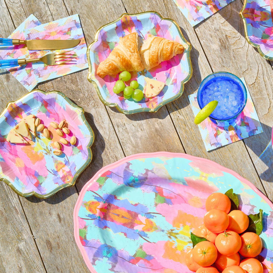 Cocktail Plates | Antigua Smile