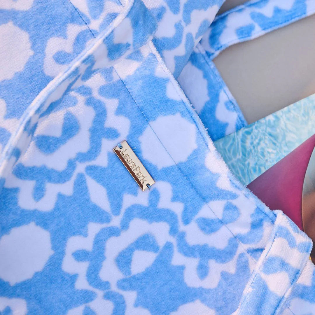 Terry Beach Tote | Aspen Chambray