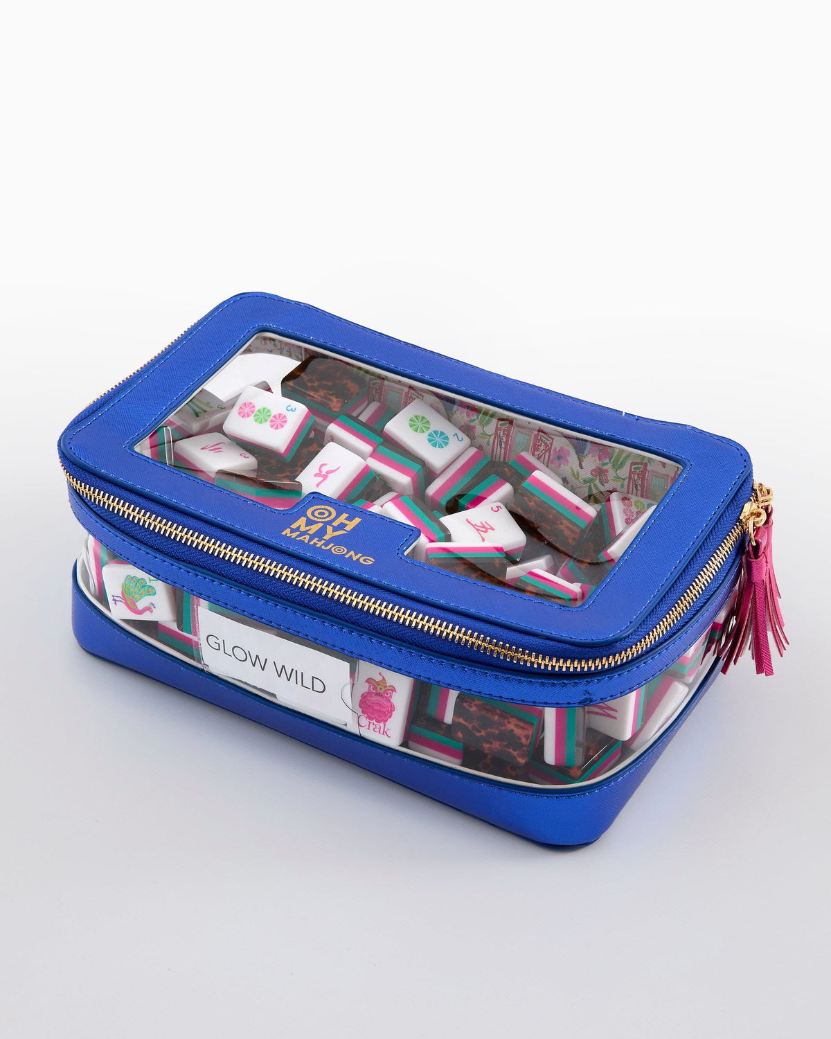 Tile Storage Bag | Metallic Blue