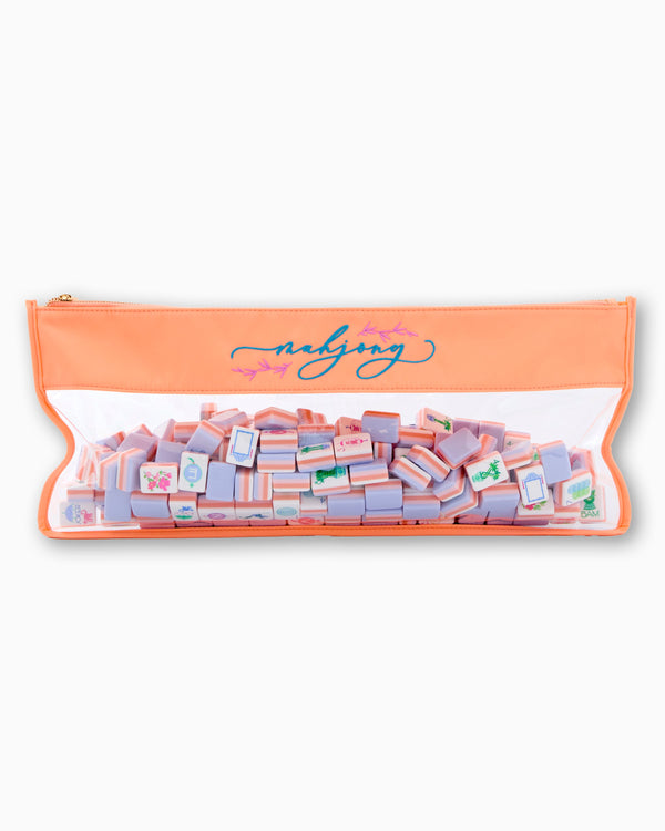 Mahjong Bag | Peach Script