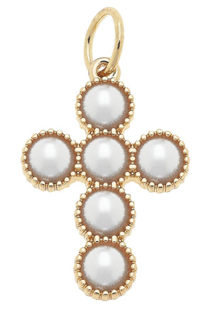 Charm | Pearl Cross
