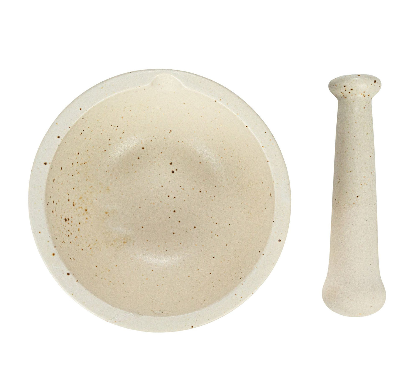 Stoneware Mortar & Pestle