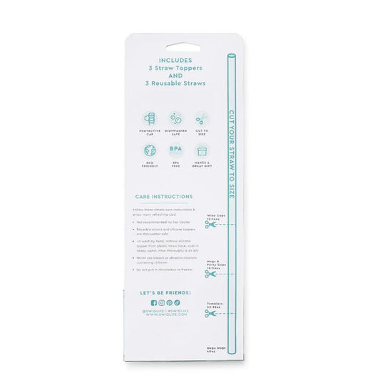Straw Topper Set | Summer Salt
