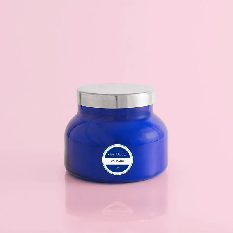 Volcano | Signature Jar Candle | Blue