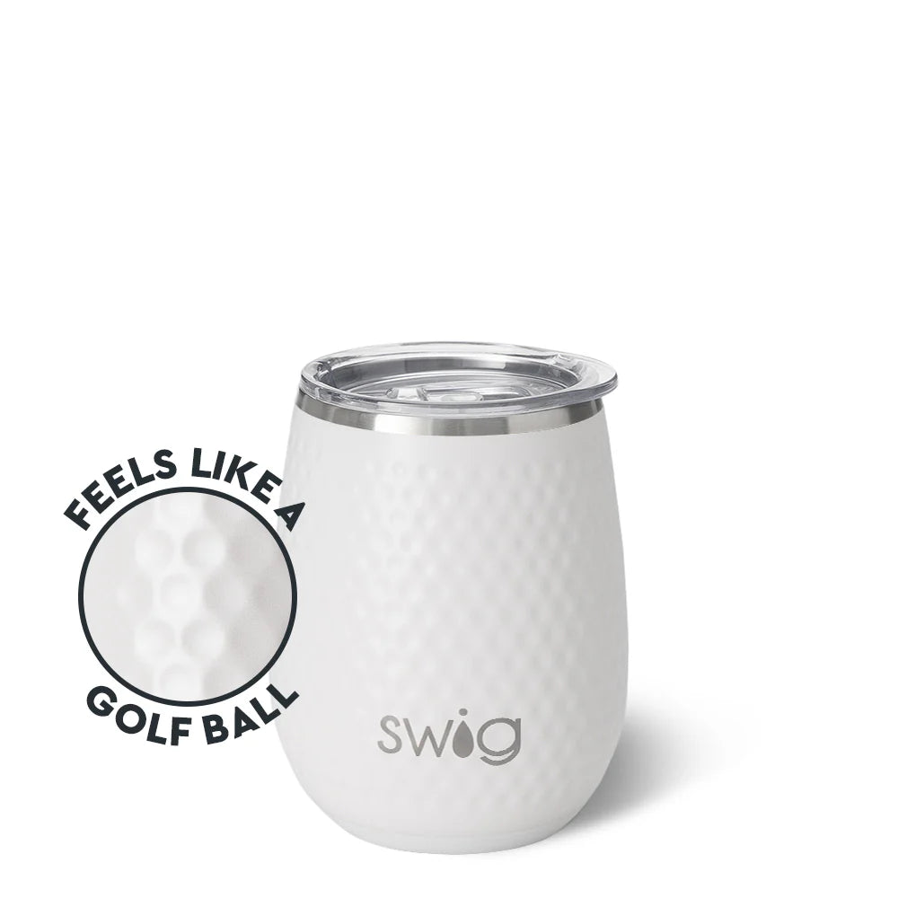 14oz Stemless Wine Cup | Golf Partee