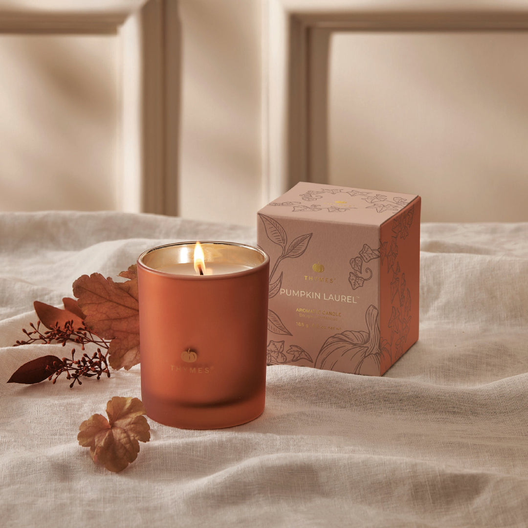 6.5oz Boxed Candle | Pumpkin Laurel