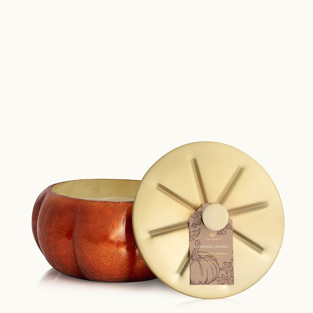 15oz Large Candle | Pumpkin Laurel
