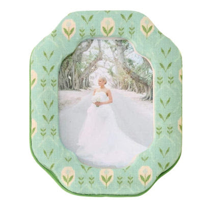 Fabric Frame | Blooms in Blue