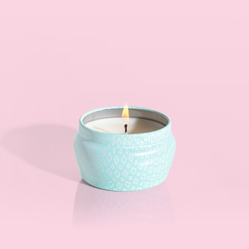 Volcano | Mini Tin Candle | Aqua