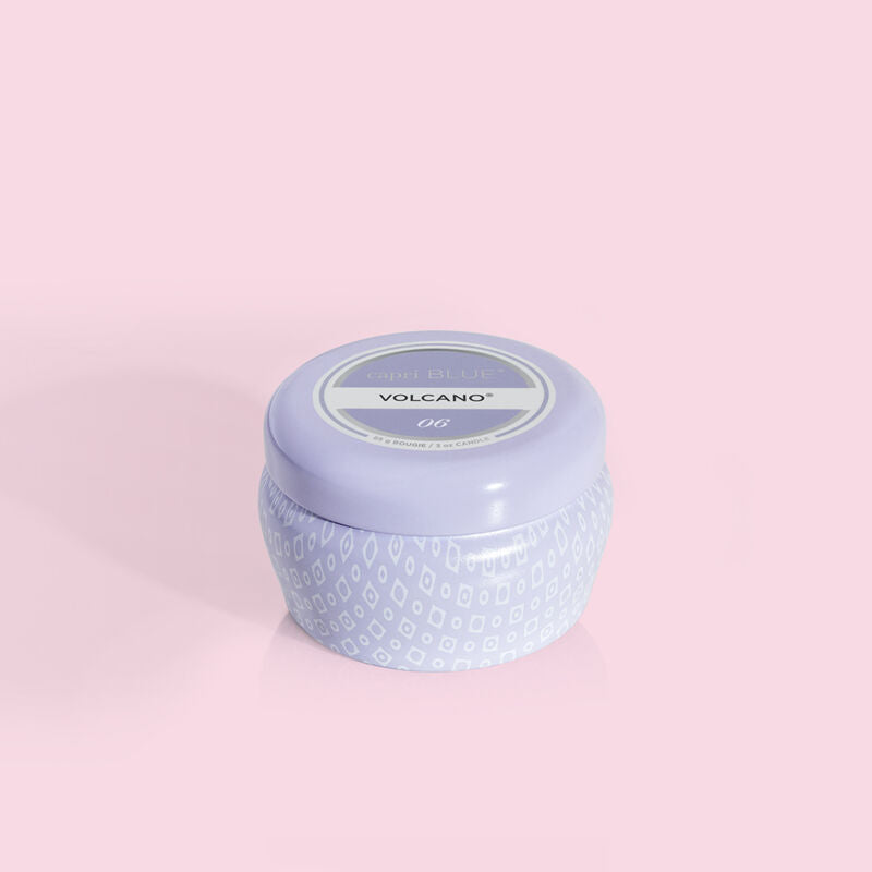Volcano | Mini Tin Candle | Digital Lavender