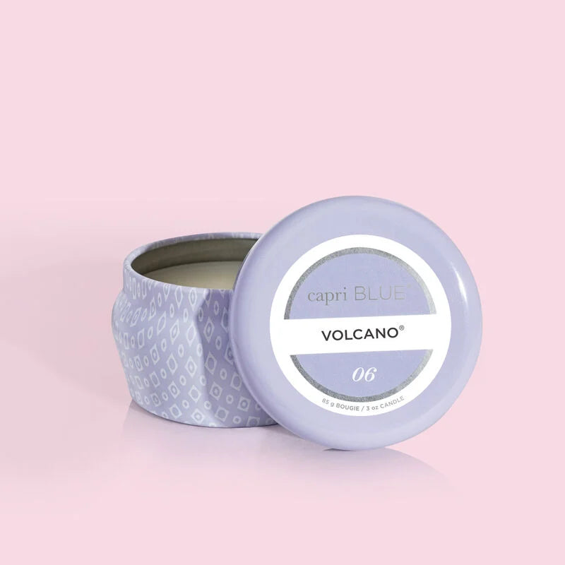 Volcano | Mini Tin Candle | Digital Lavender