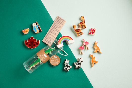 Noah's Ark Wood Toy Set