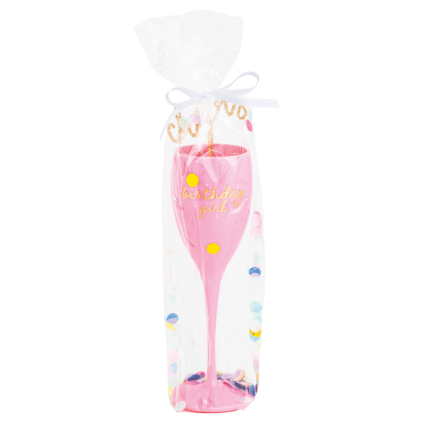 Birthday Girl Acrylic Flute
