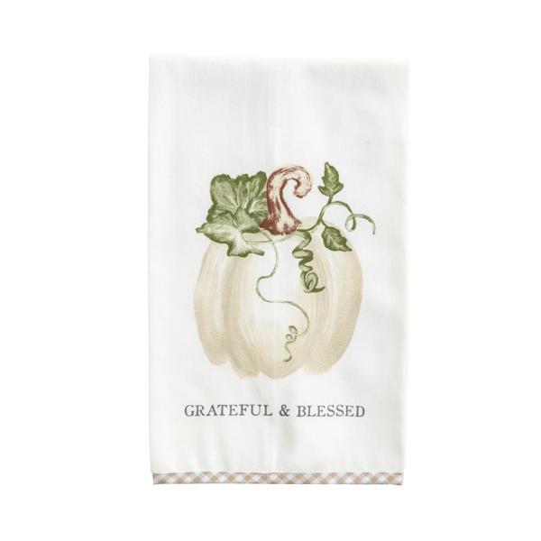 Grateful Printed Tea Towel