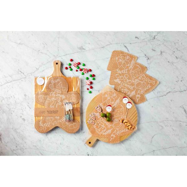 Tree Board & Cheese Paper Set