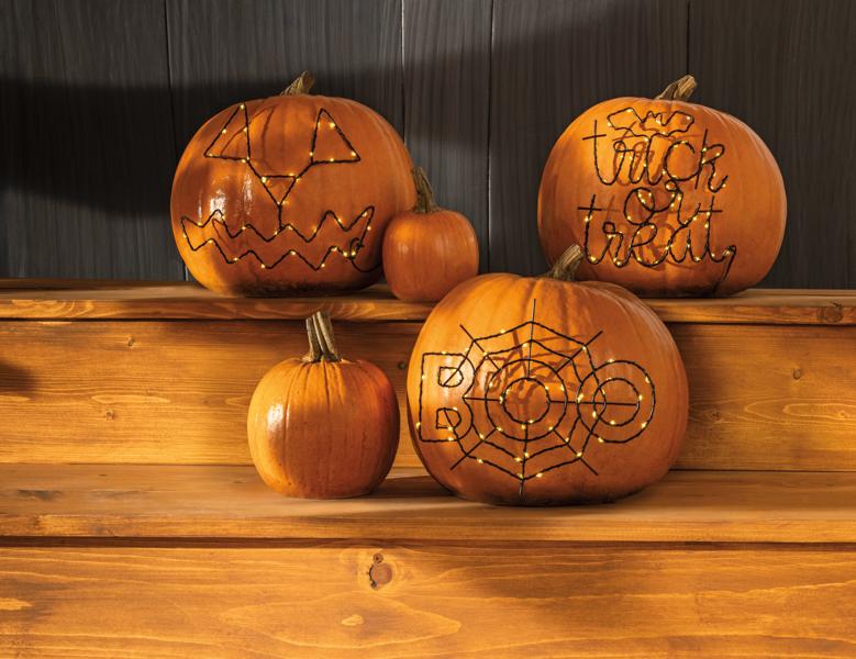 Trick Or Treat Pumpkin Decorating Kit