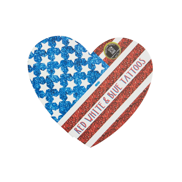 Heart July 4th Tattoo Book