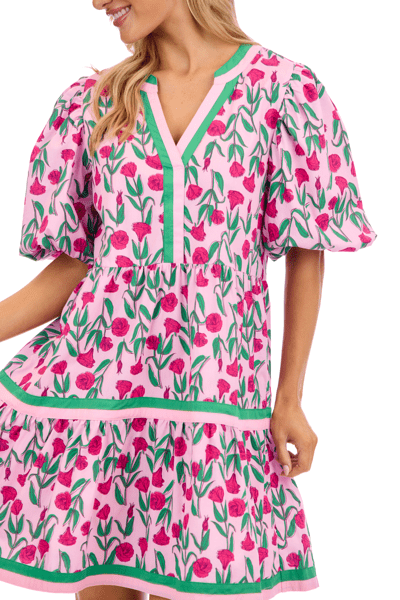 Cody Balloon Sleeve Dress