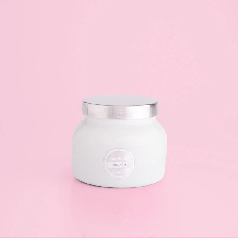 Volcano | Petite Jar Candle | White