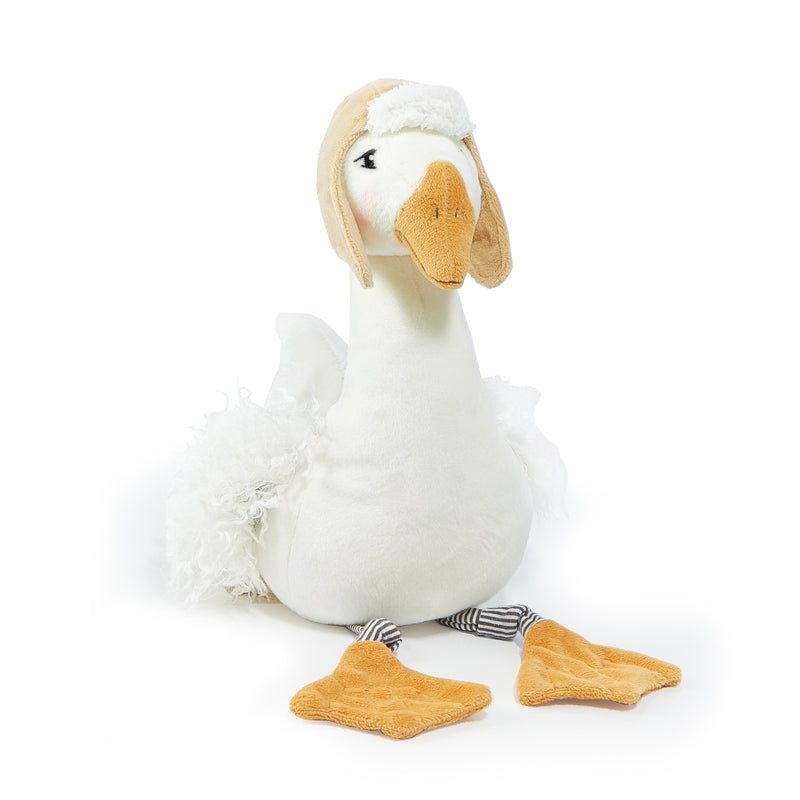 Stuffie - Avery the Aviator Snowgoose